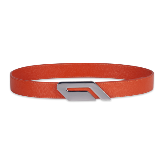 ARISOX BELT V1.1 - Orange (SILVER BUCKLE)